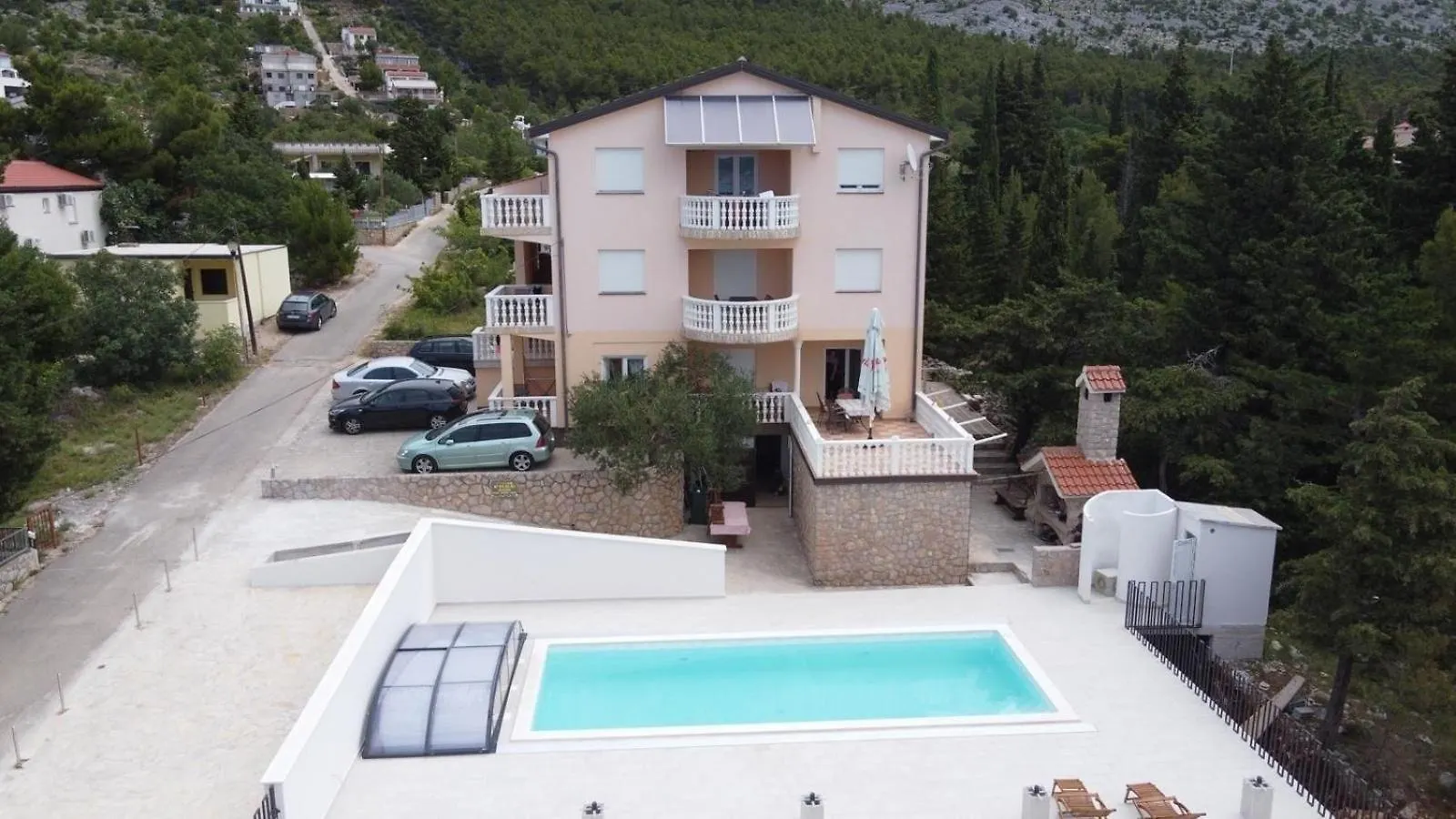 Ferienwohnung Mit Wasserblick Starigrad Paklenica Lägenhet